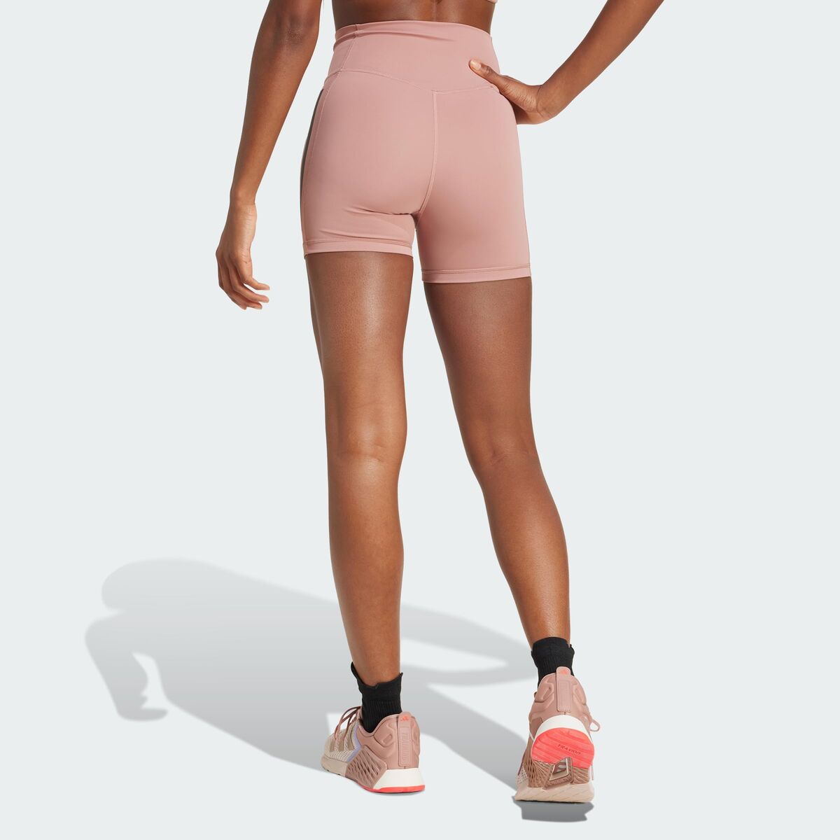 Colanți Sport de Damă Adidas Opt 3Bandas Roz