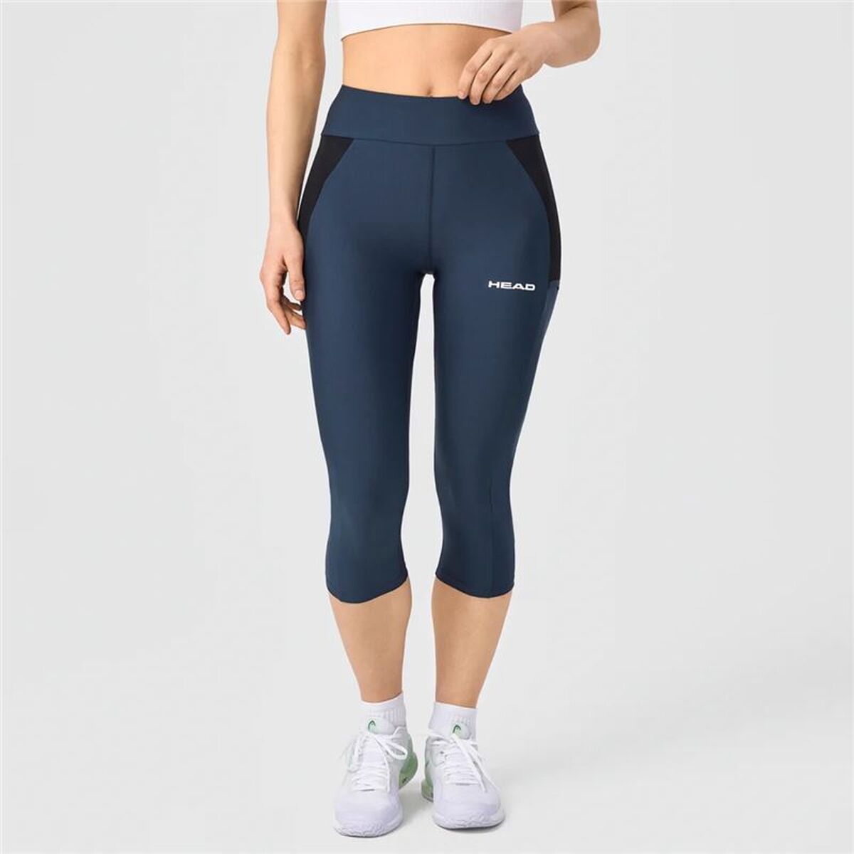 Colanți Sport de Damă Head Tech 3/4 Tights Bleumarin