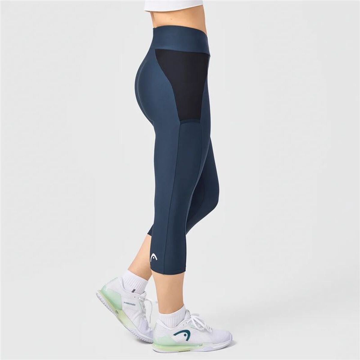 Colanți Sport de Damă Head Tech 3/4 Tights Bleumarin