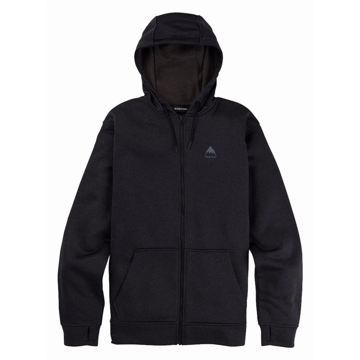 Hanorac cu Glugă Bărbați Burton Oak Full-Zip Negru
