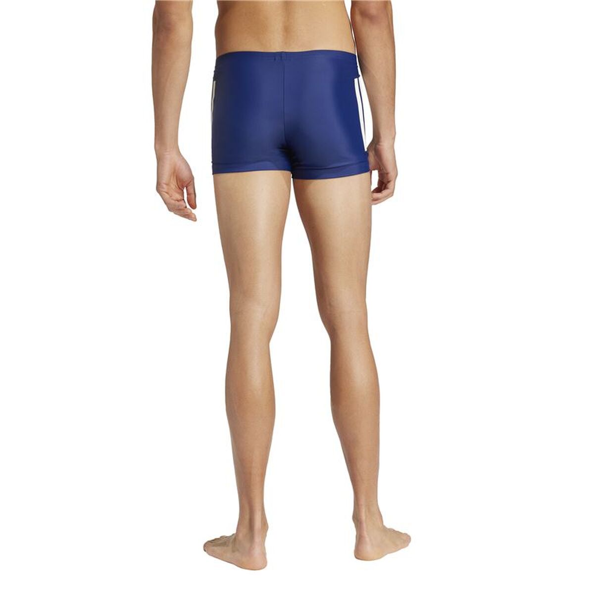 Costum de Baie Bărbați Adidas 3 Bandas Bld Boxer Albastru închis