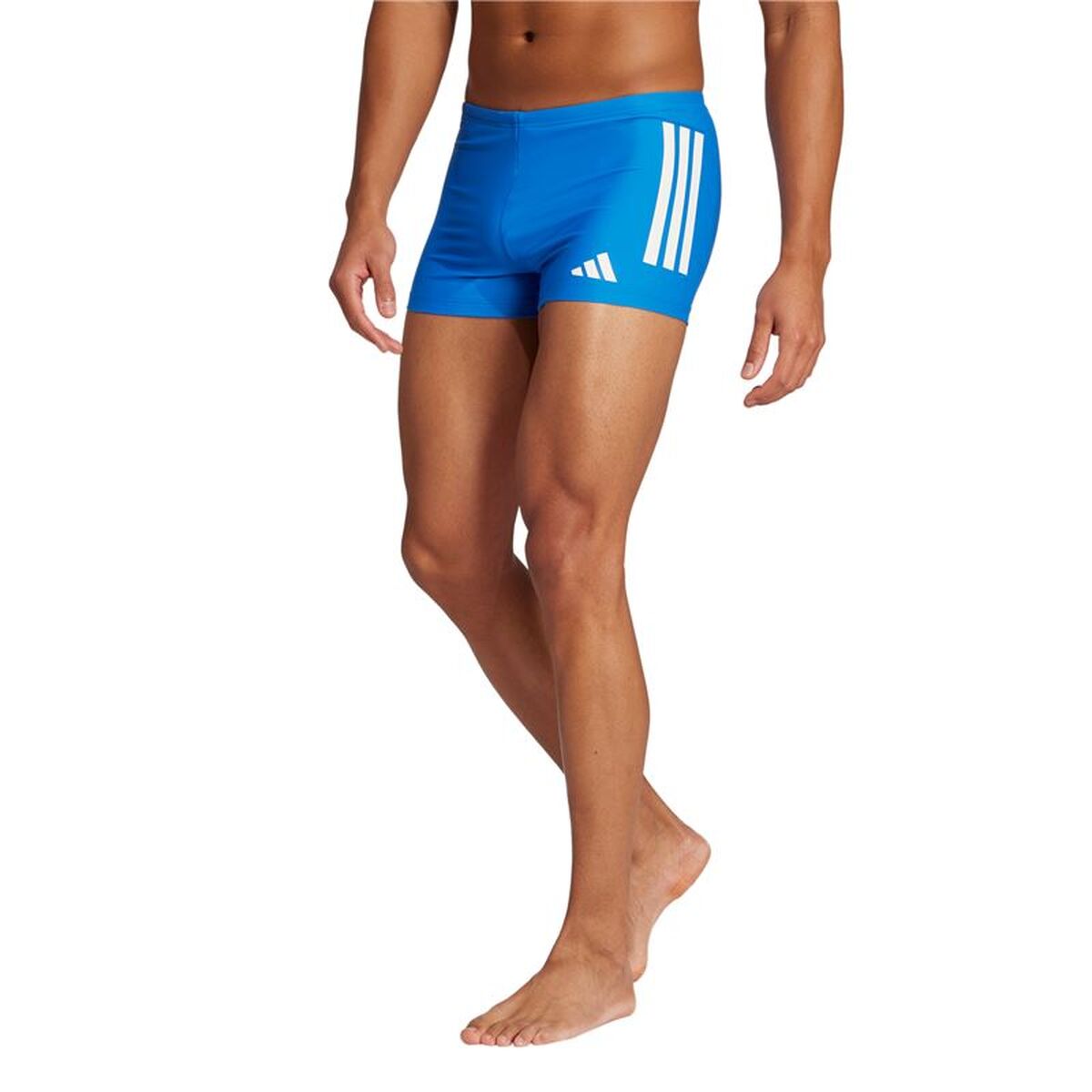 Costum de Baie Bărbați Adidas 3 Bandas Bld Boxer Albastru