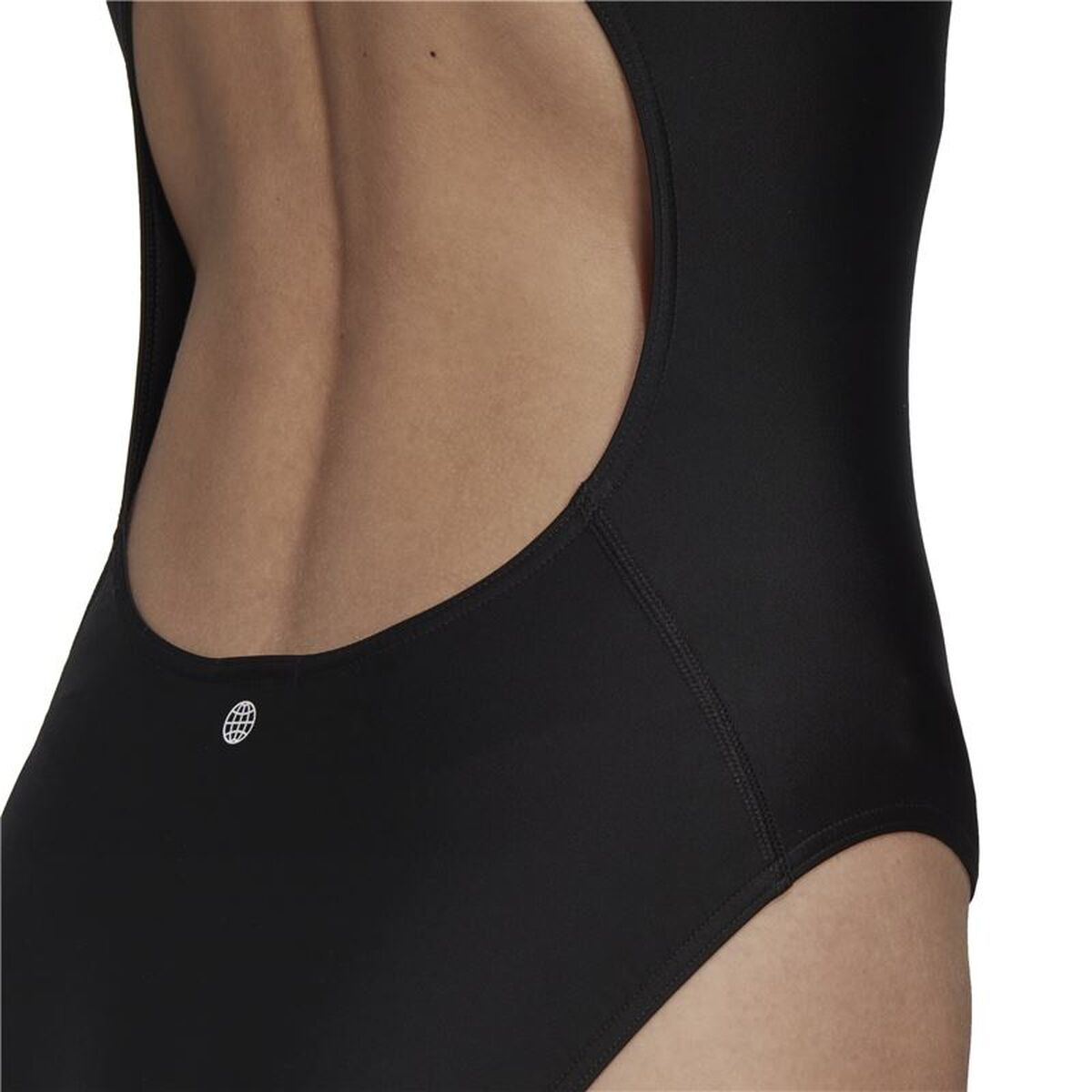 Costum de Baie Femei Adidas 3 Bars Negru