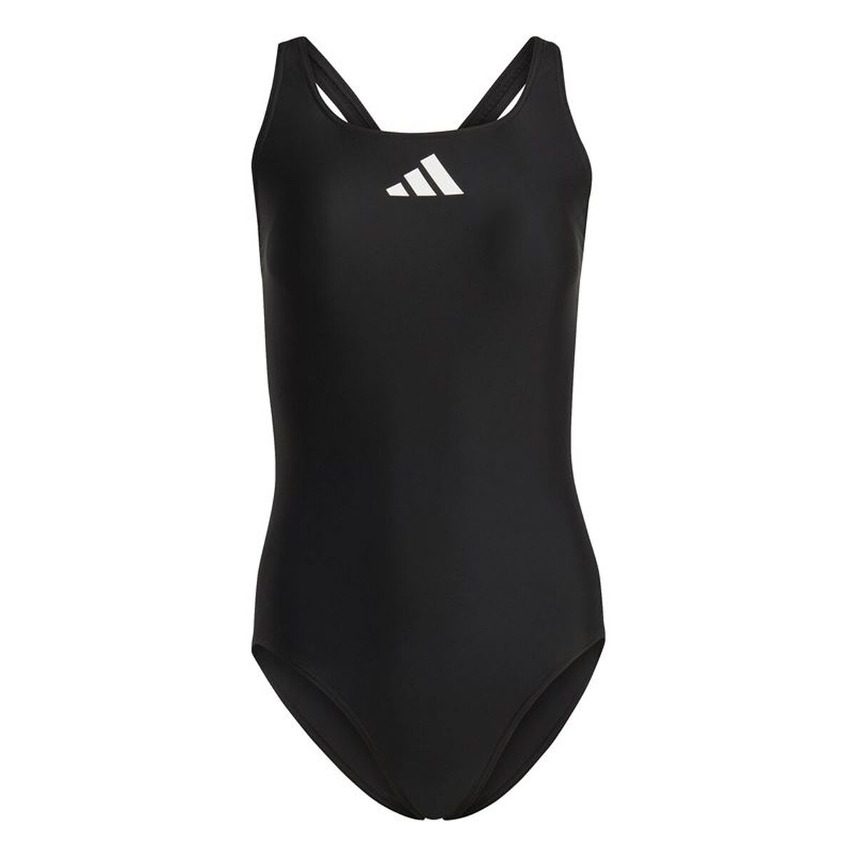 Costum de Baie Femei Adidas 3 Bars Negru