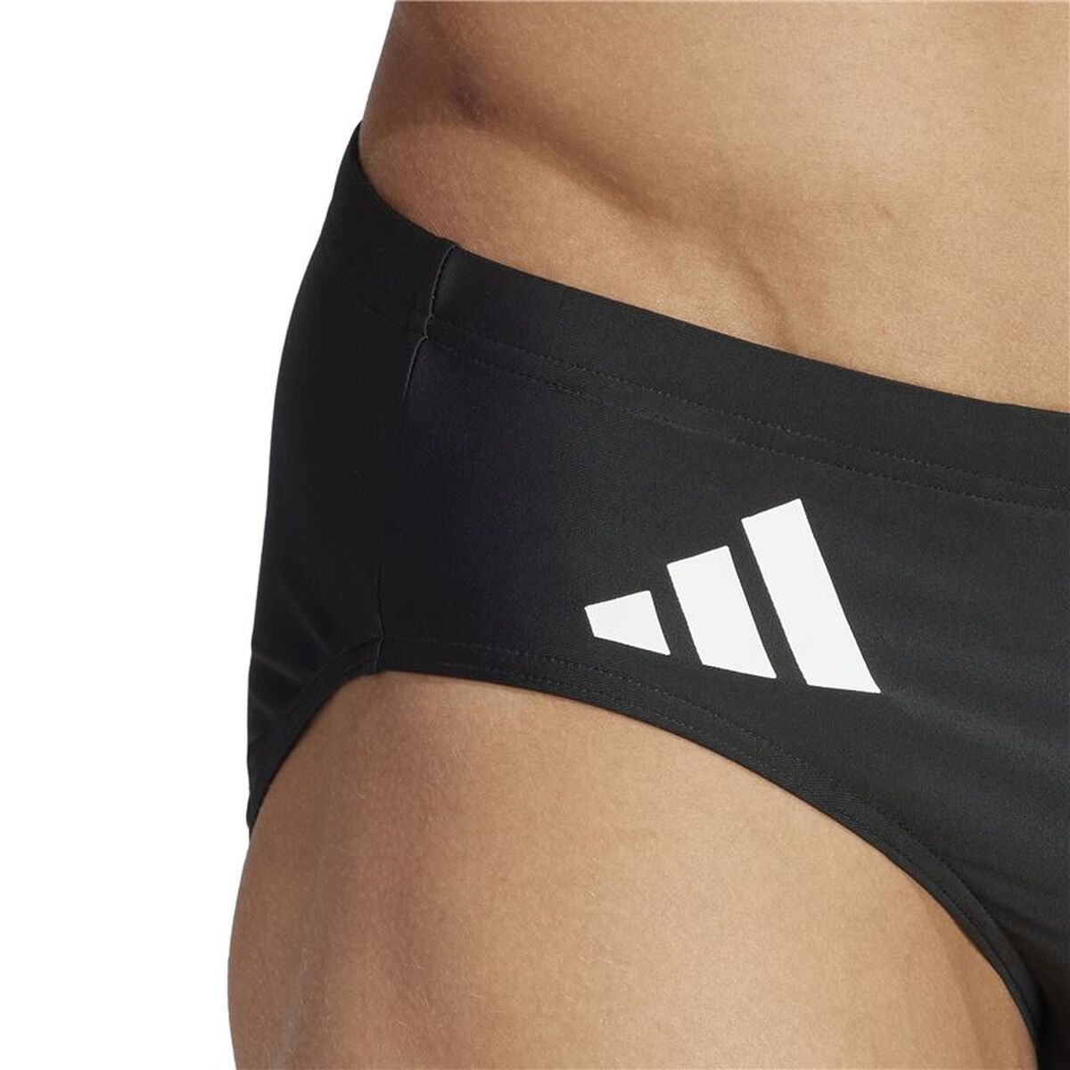 Costum de Baie Bărbați Adidas Solid Negru