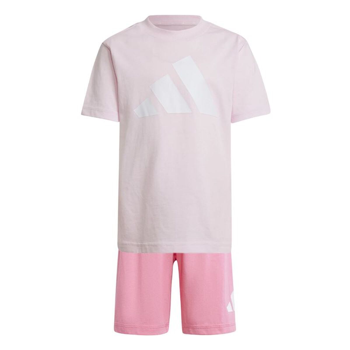 Set Sport pentru Copii Adidas LK Big Logo Roz 2 Piese