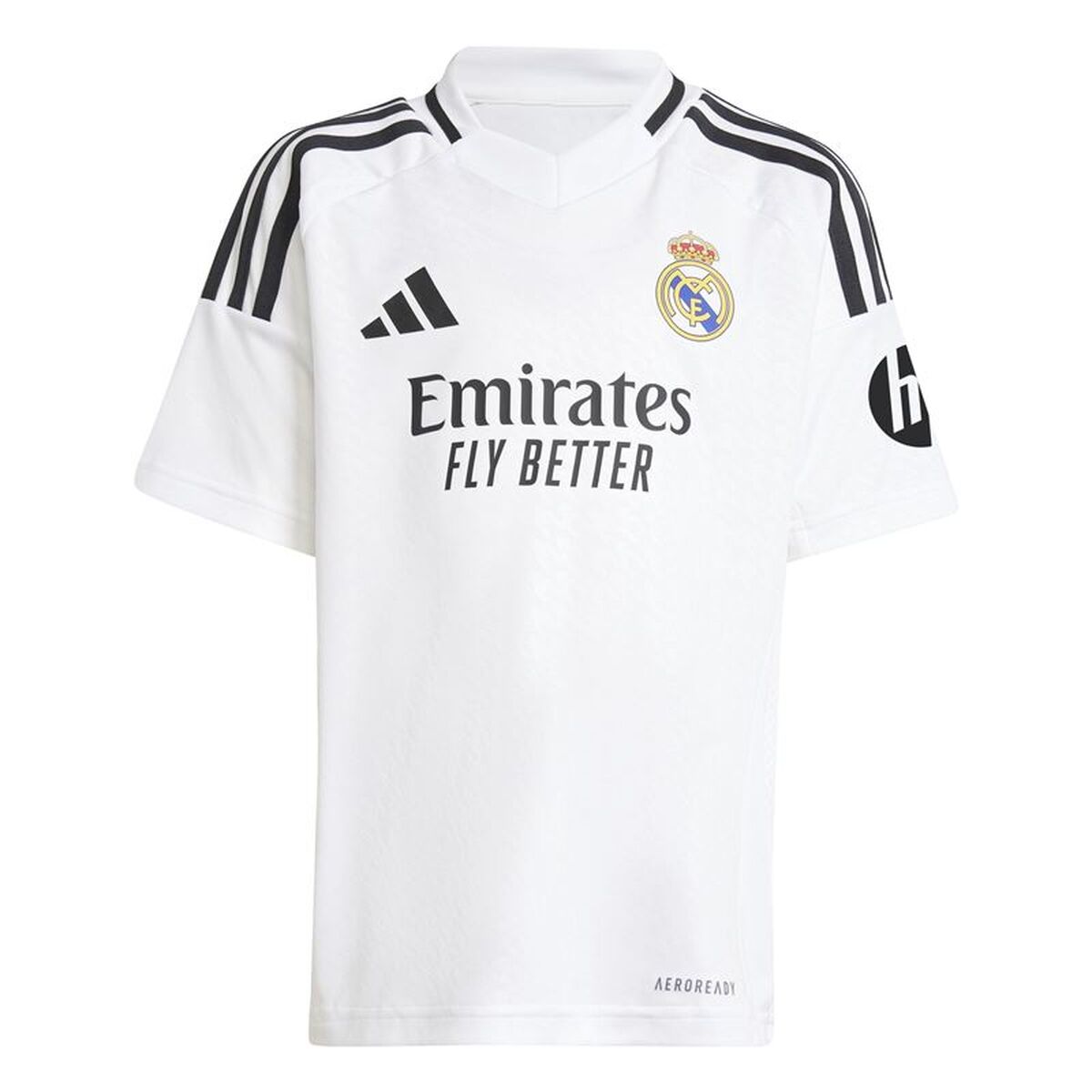 Set Echipament de Fotbal pentru Copii Adidas Real Madrid 24/25 Home Alb