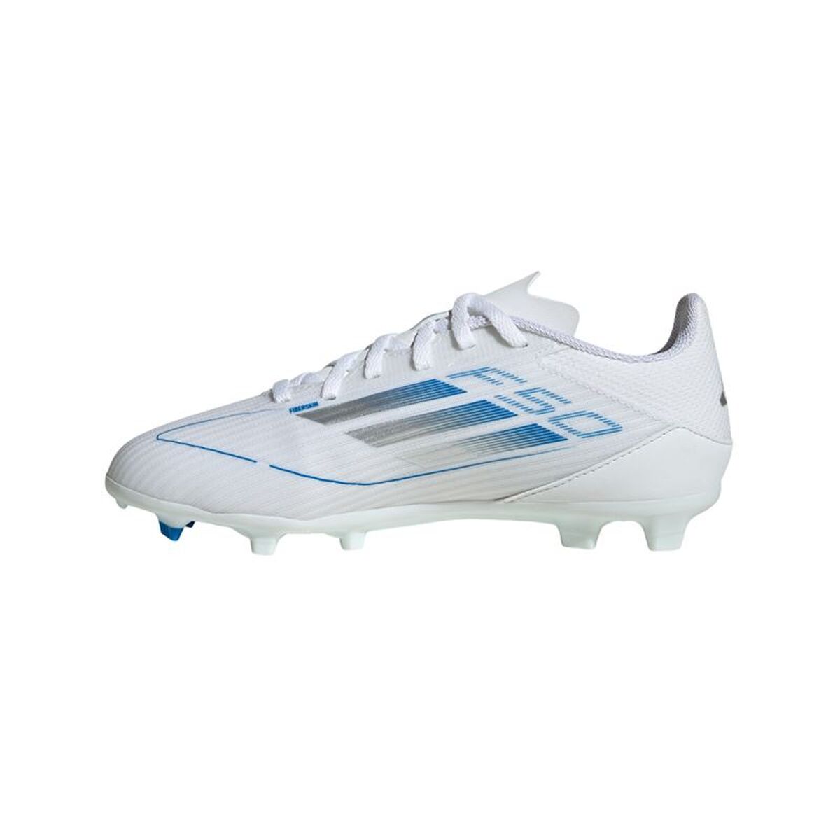 Ghete de Fotbal pentru Copii Adidas F50 League Fg/Mg Alb