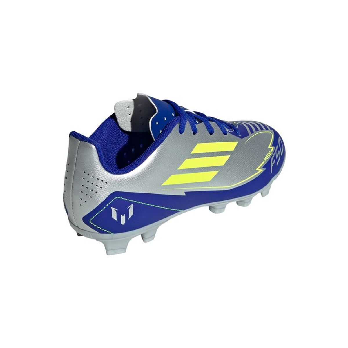 Ghete de Fotbal pentru Copii Adidas F50 Club Fg/Mg Argintiu