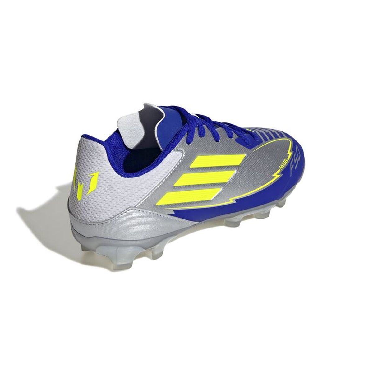 Ghete de Fotbal pentru Copii Adidas F50 League Mg Messi Argintiu