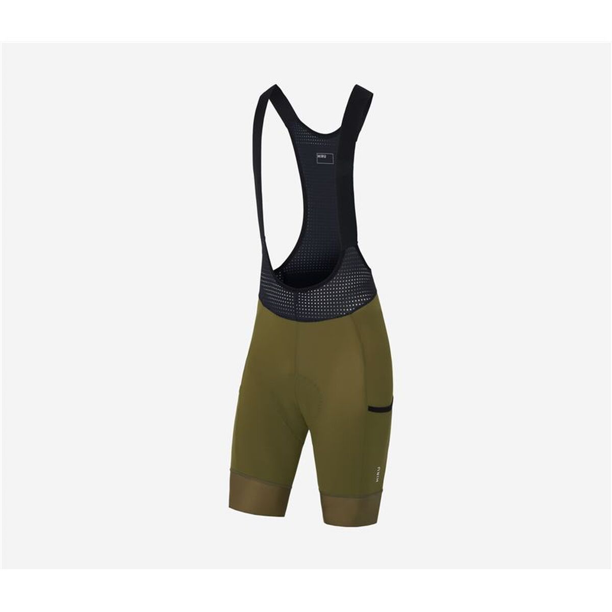 Șort de biciclist Hiru Adv Cargo Bibshort Măslină Ciclism