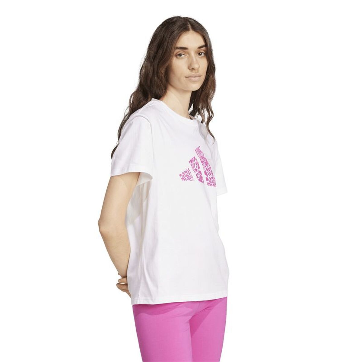 Tricou cu Mânecă Scurtă Femei Adidas JN9107 (S)
