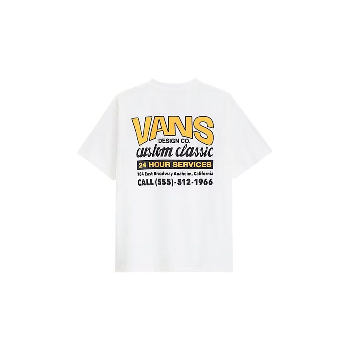 Tricou cu Mânecă Scurtă Bărbați Vans VN000M60FLB1 Alb