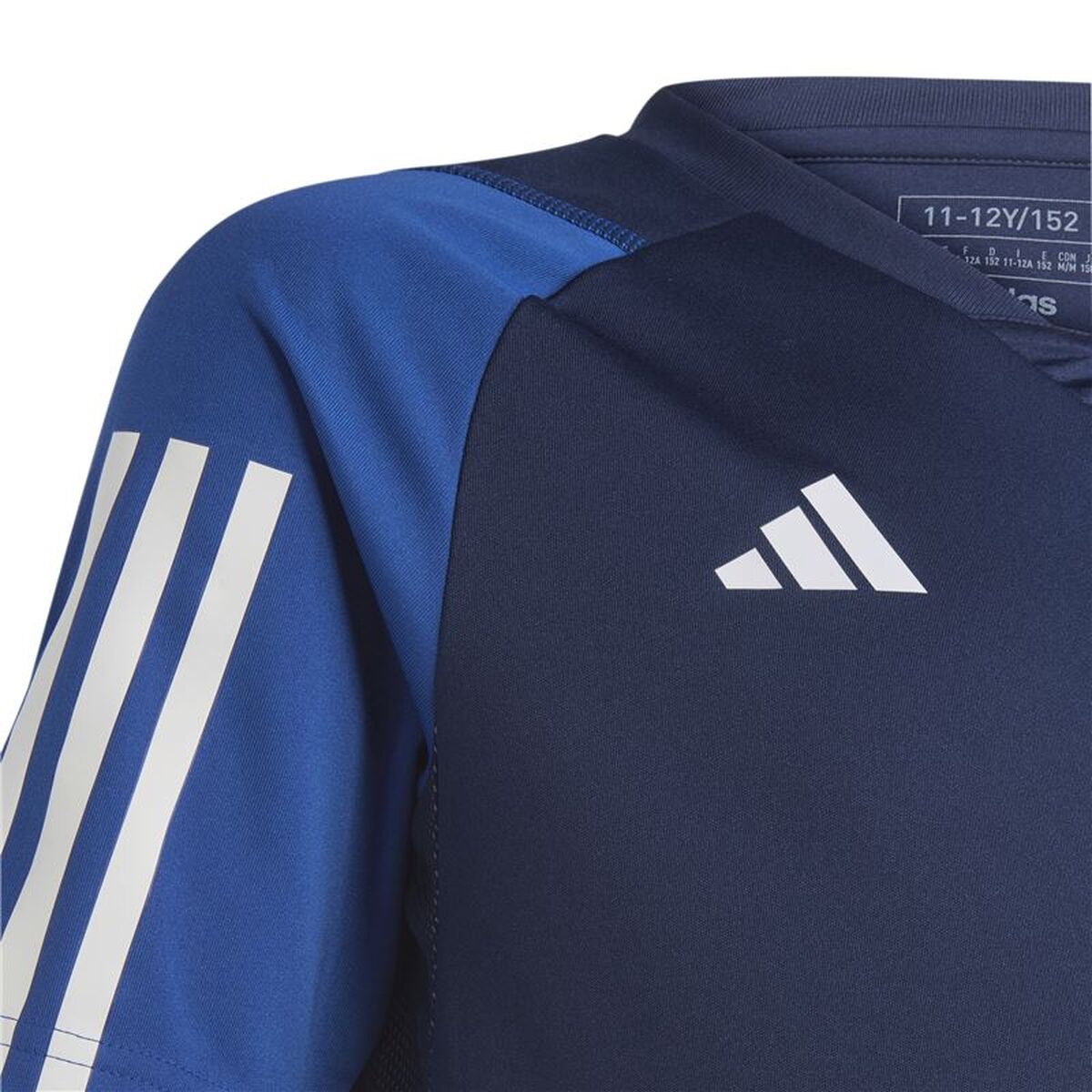 Tricou de Fotbal cu Mânecă Scurtă pentru Copii Adidas HK7639 Albastru (7-8 Ani)