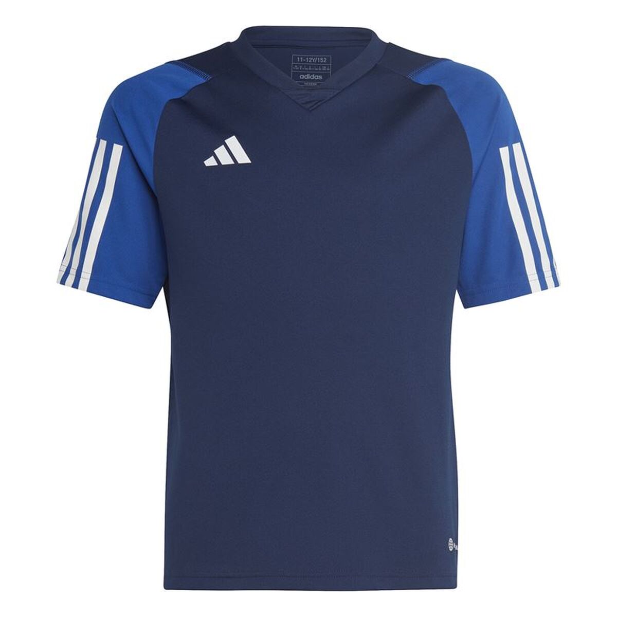 Tricou de Fotbal cu Mânecă Scurtă pentru Copii Adidas HK7639 Albastru (7-8 Ani)