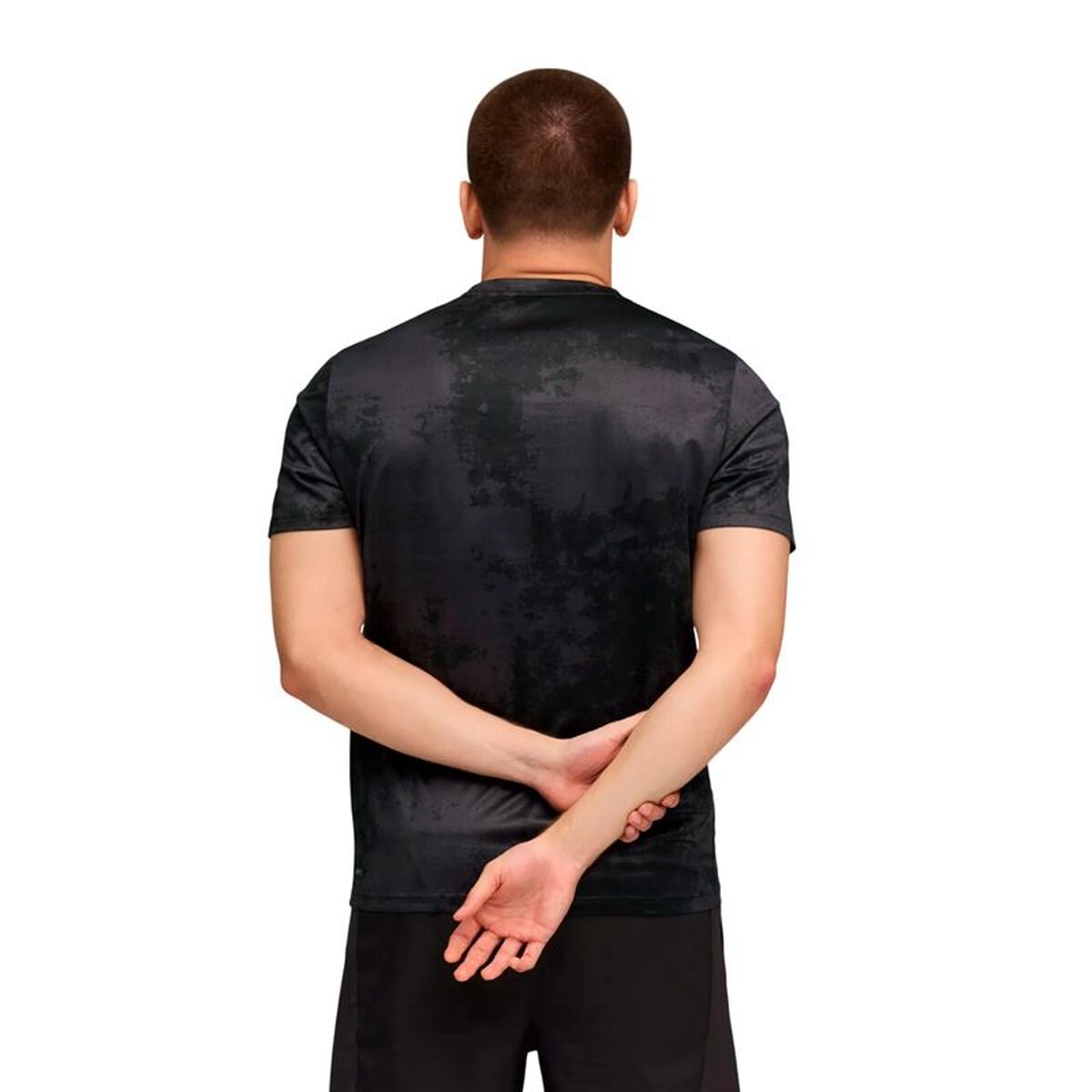 Tricou cu Mânecă Scurtă Bărbați Puma 526718 34 Negru (L)