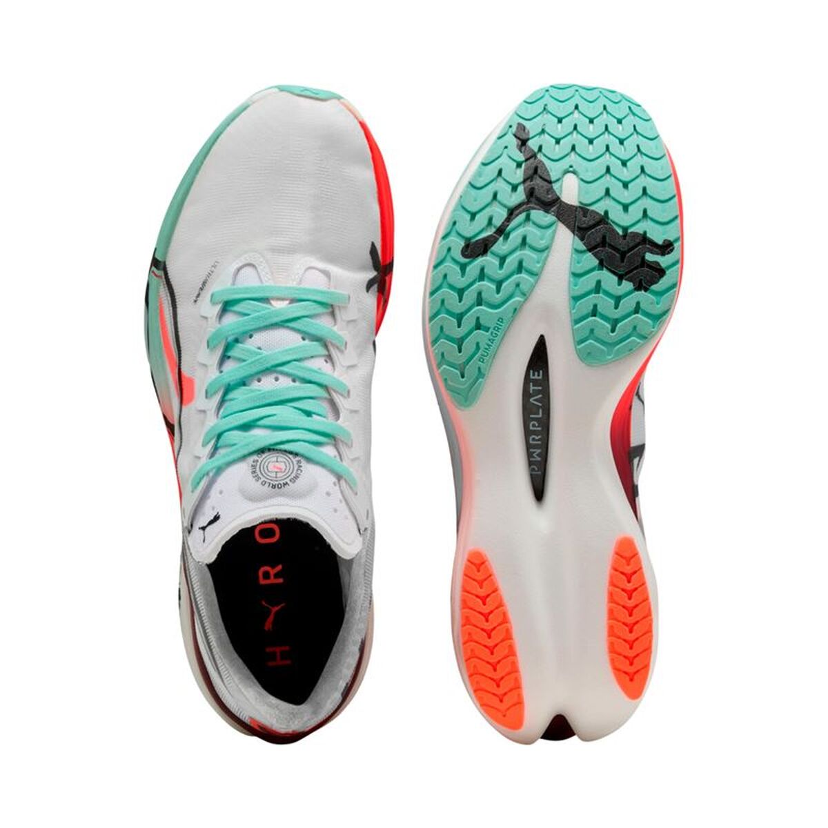 Încălțăminte de Running pentru Adulți Puma Deviate Nitro Elite Alb