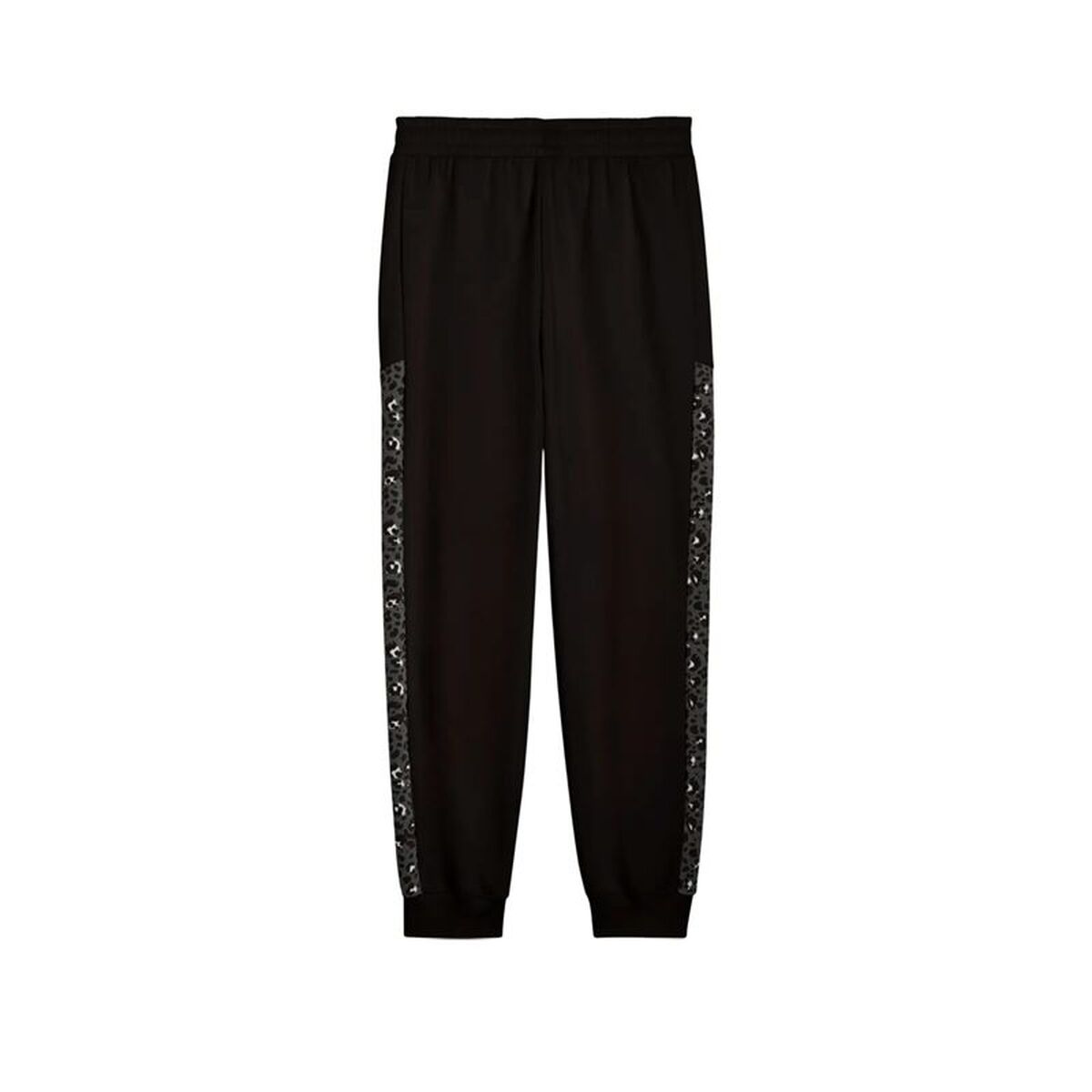 Pantaloni lungi de sport Puma Essentials Graphic Animal C Negru Femeie