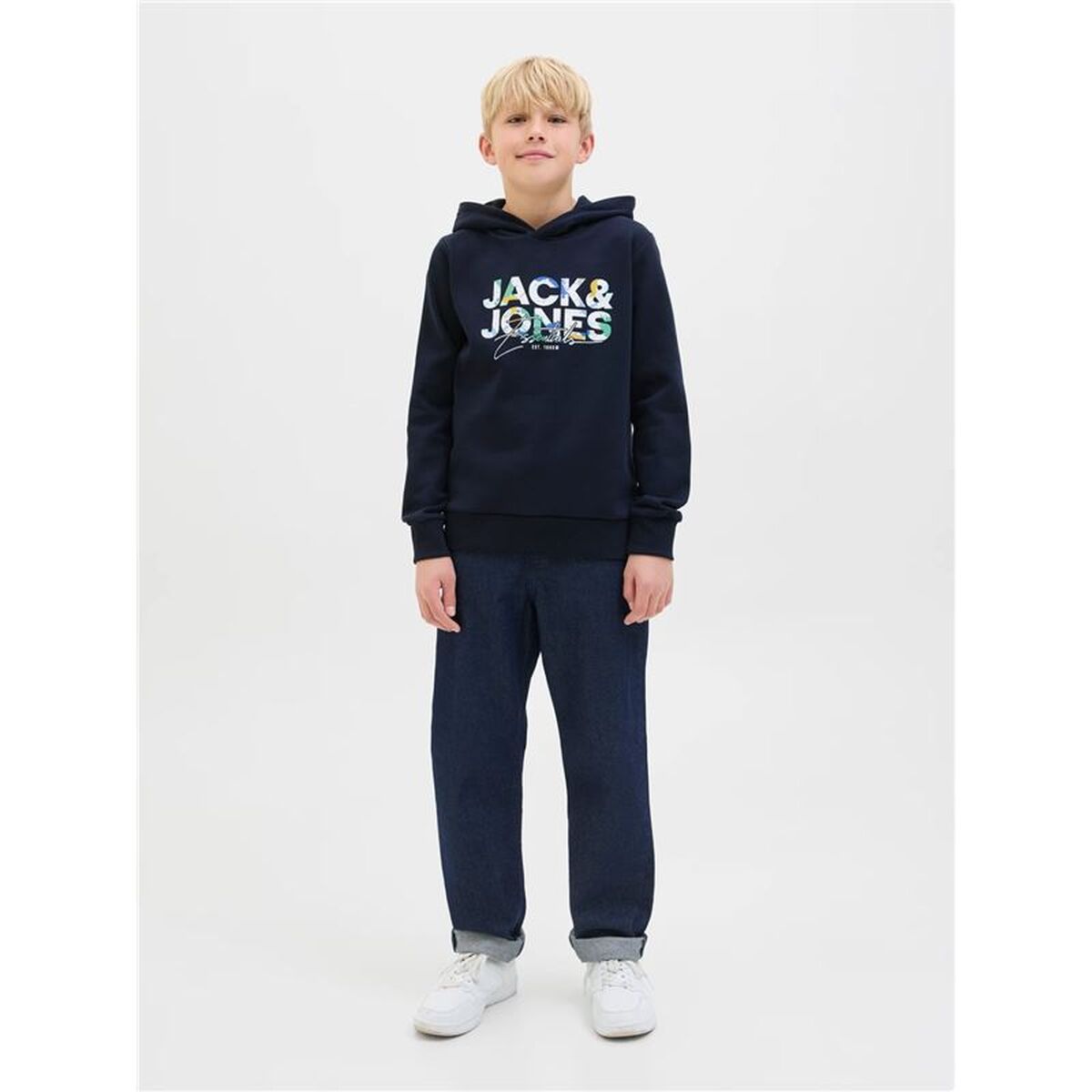 Hanorac pentru Copii Jack & Jones 12279602-19-3922 TCX Albastru închis