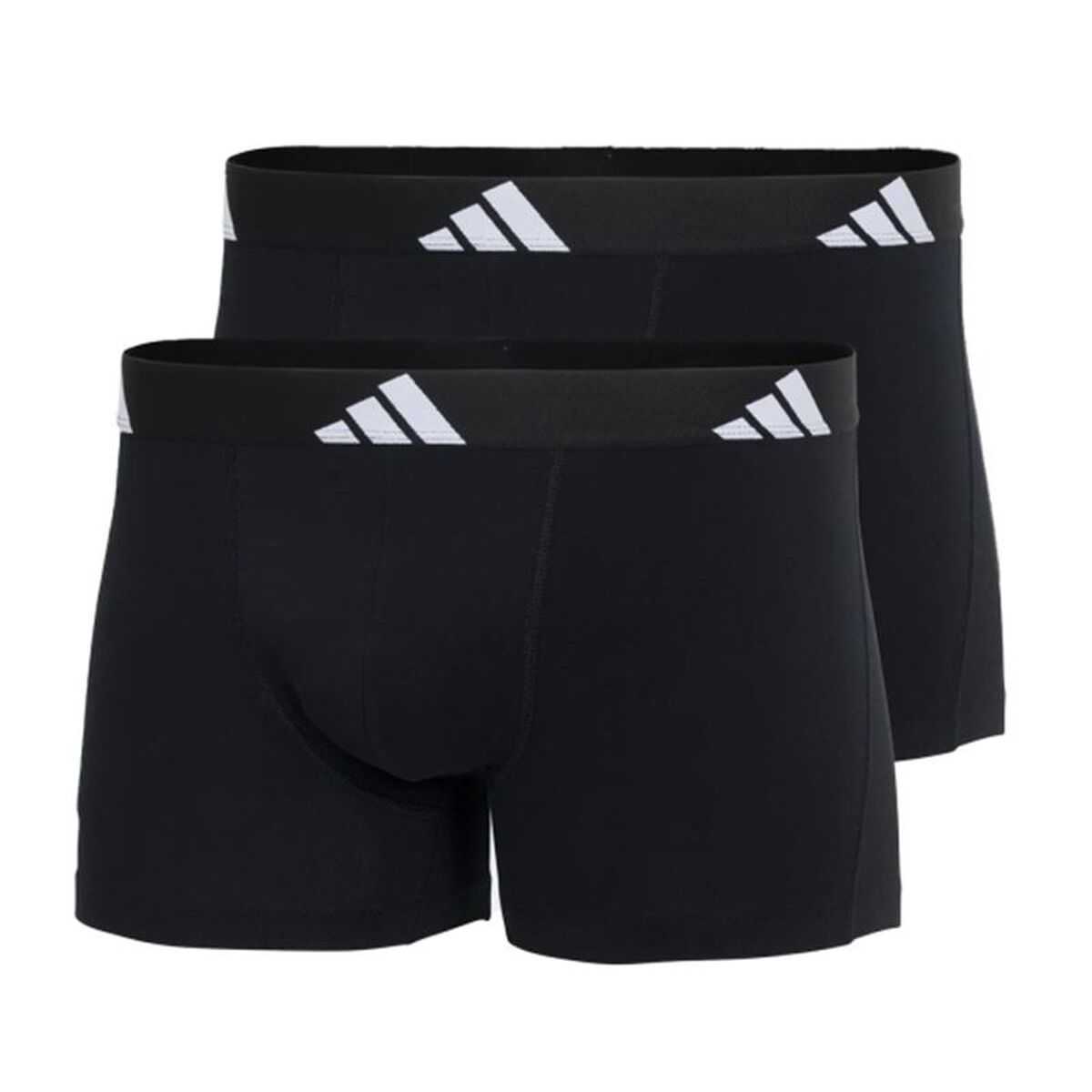 Boxeri pentru bărbați Adidas Active Flex Cotton Negru 2 Unități