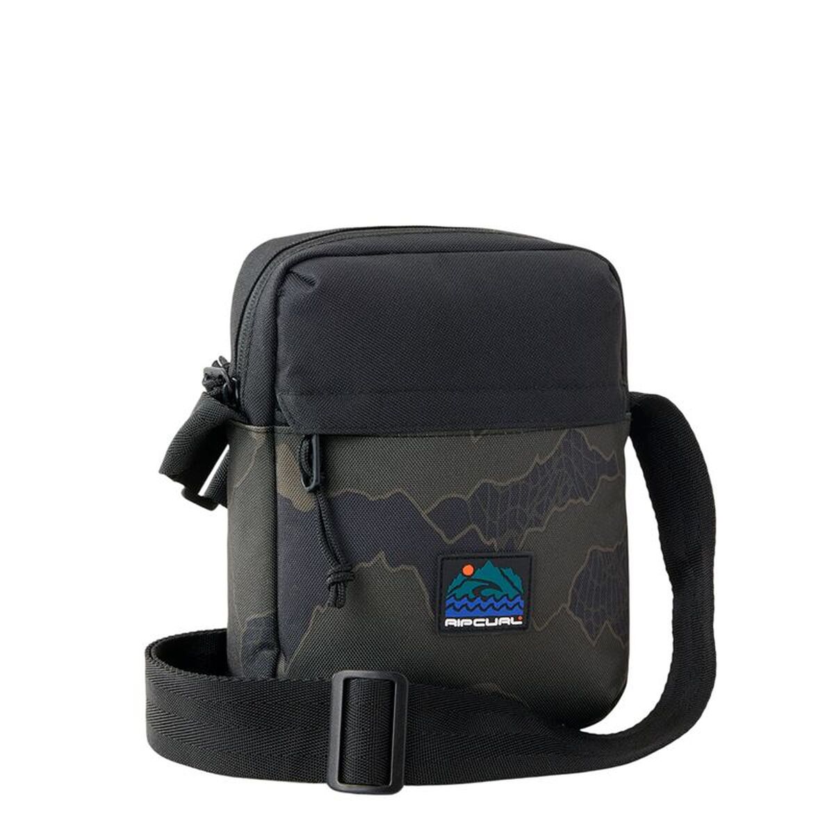 Geantă Bandulieră Rip Curl No Idea Pouch Search Camo Negru