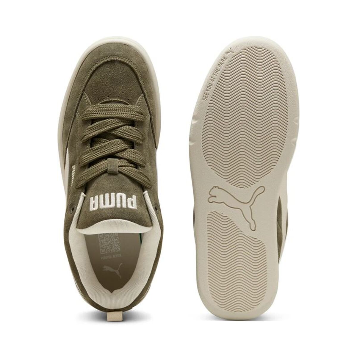 Adidași Puma Park Lifestyle Raw Loden Verde