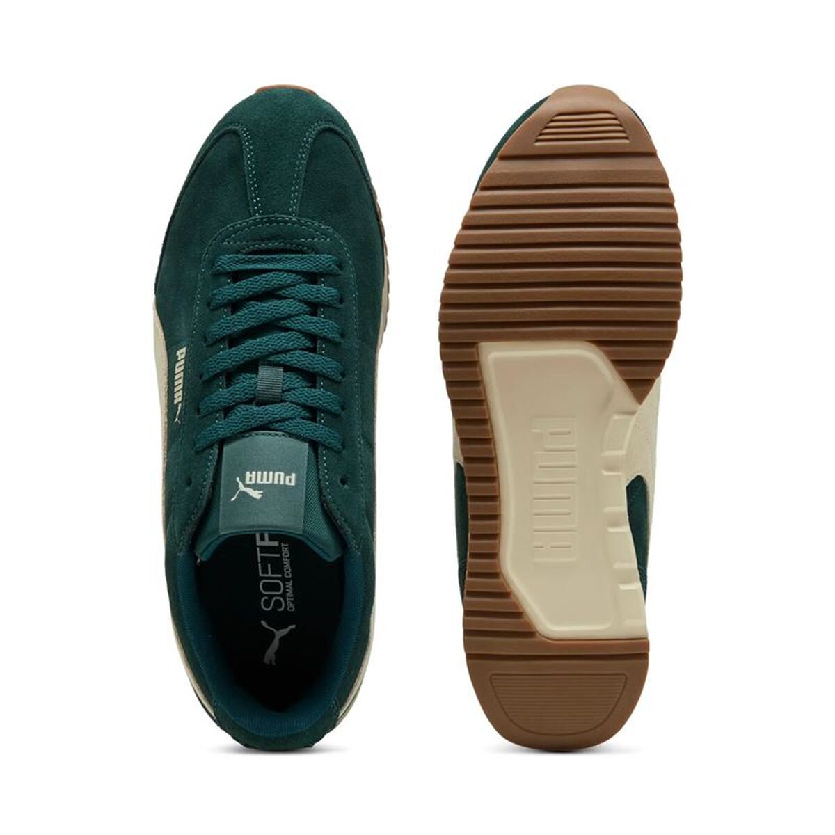 Adidași Casual Bărbați Puma R78 Wind Sd Verde inchis