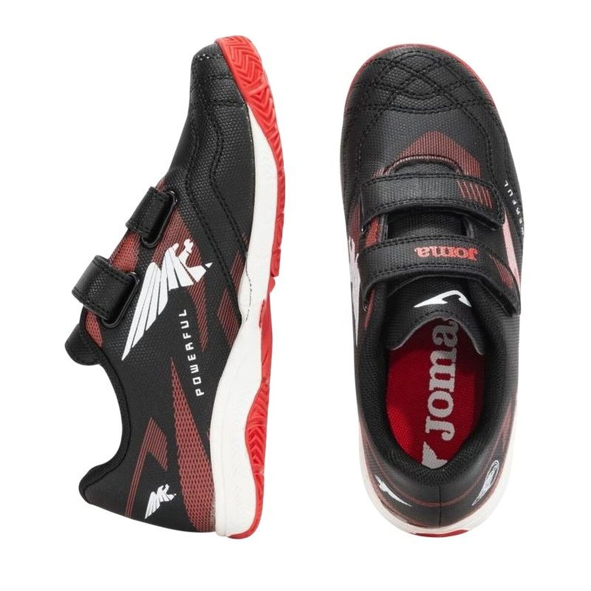 Încălțăminte de Fotbal Sală pentru Copii Joma Sport Powerful 2501 Negru