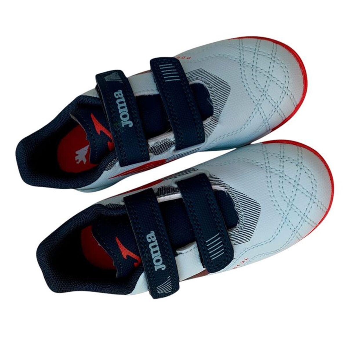 Încălțăminte de Fotbal Sală pentru Copii Joma Sport Powerful 2505 Alb