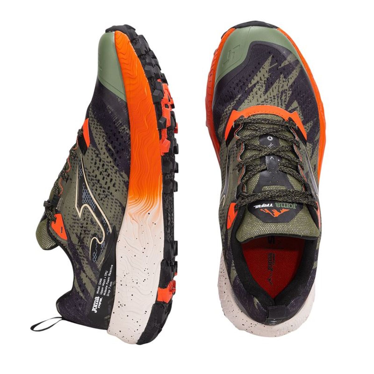 Pantofi trail pentru bărbați (alergare montană) Joma Sport Sima 2523 Măslină