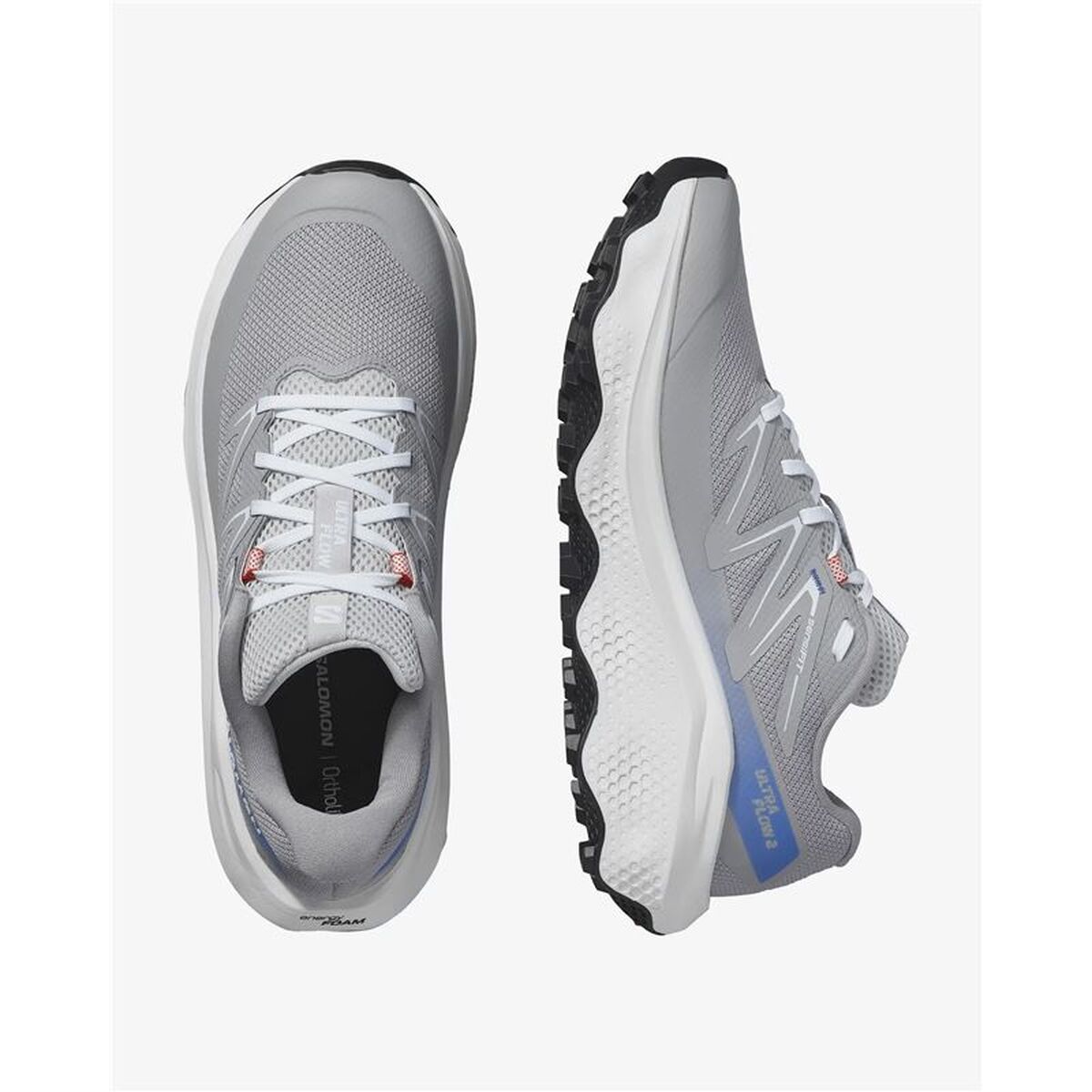 Pantofi trail pentru bărbați (alergare montană) Salomon Ultra Flow 2 Gri deschis