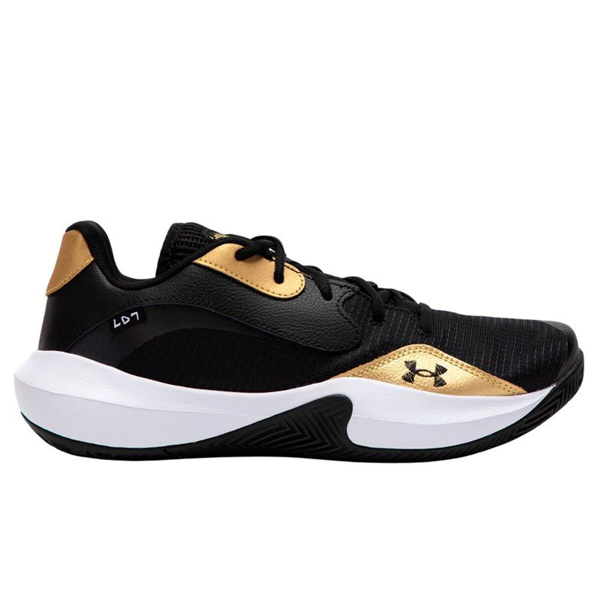 Încălțăminte de Baschet pentru Adulți Under Armour Lockdown 7 Negru