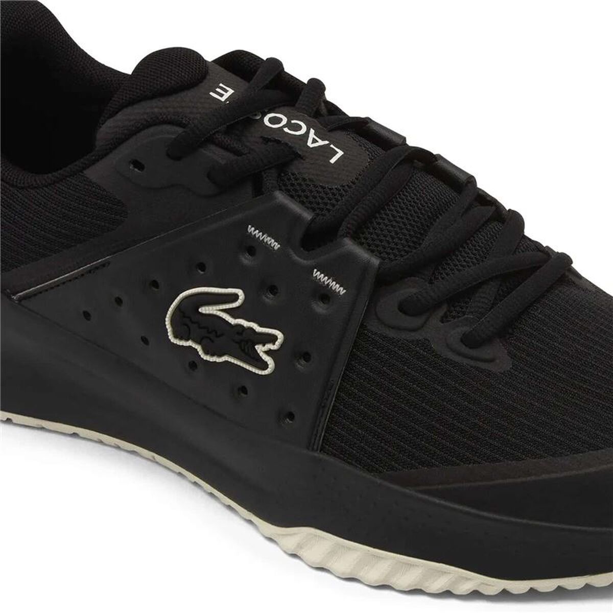Încălțăminte de Tenis pentru Damă Lacoste Power Serve Negru