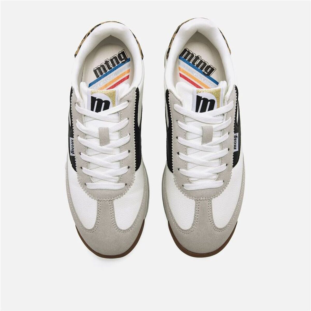 Pantofi sport pentru femei Mustang Olympic Alb