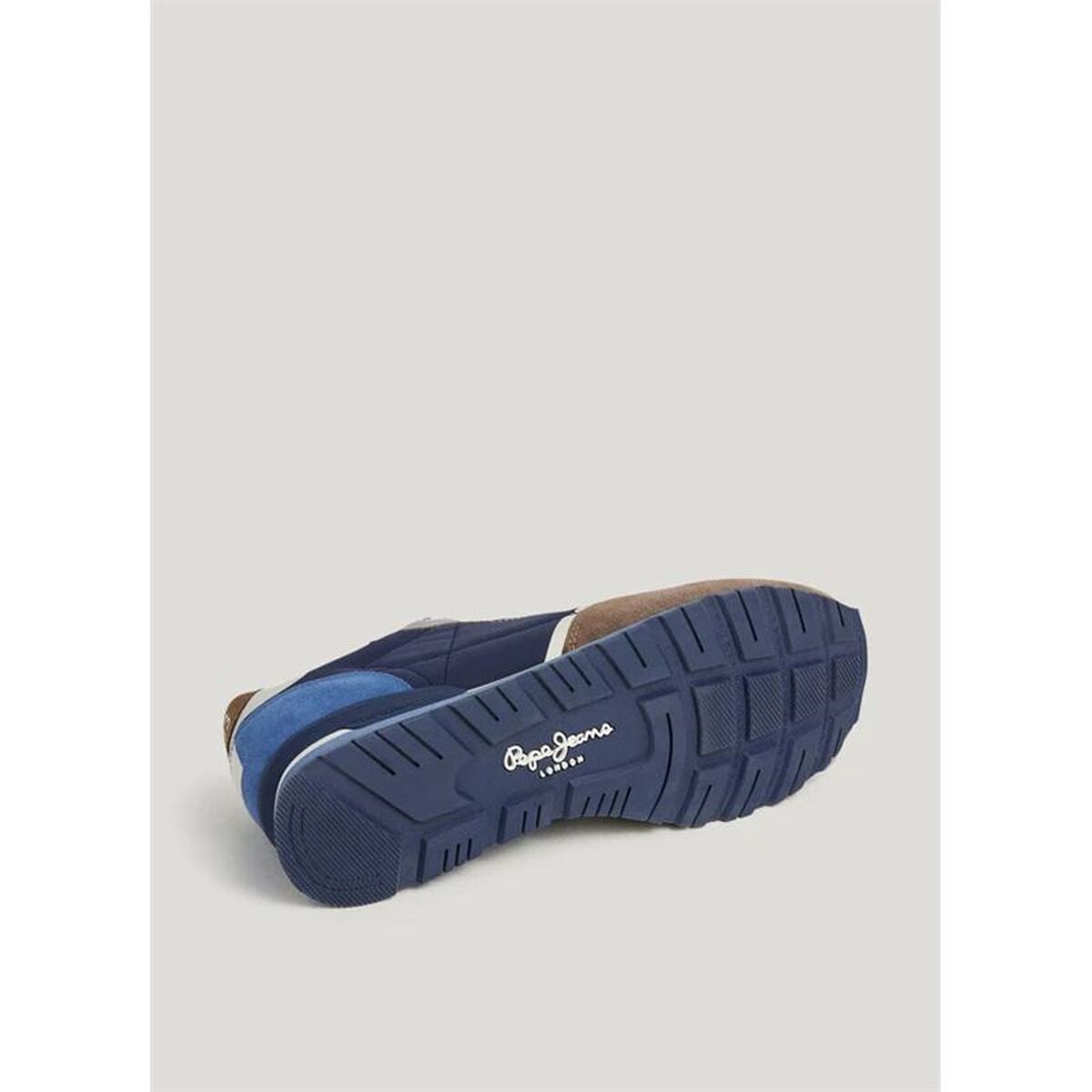 Adidași Casual Bărbați Pepe Jeans Brit Prints Maro Deschis