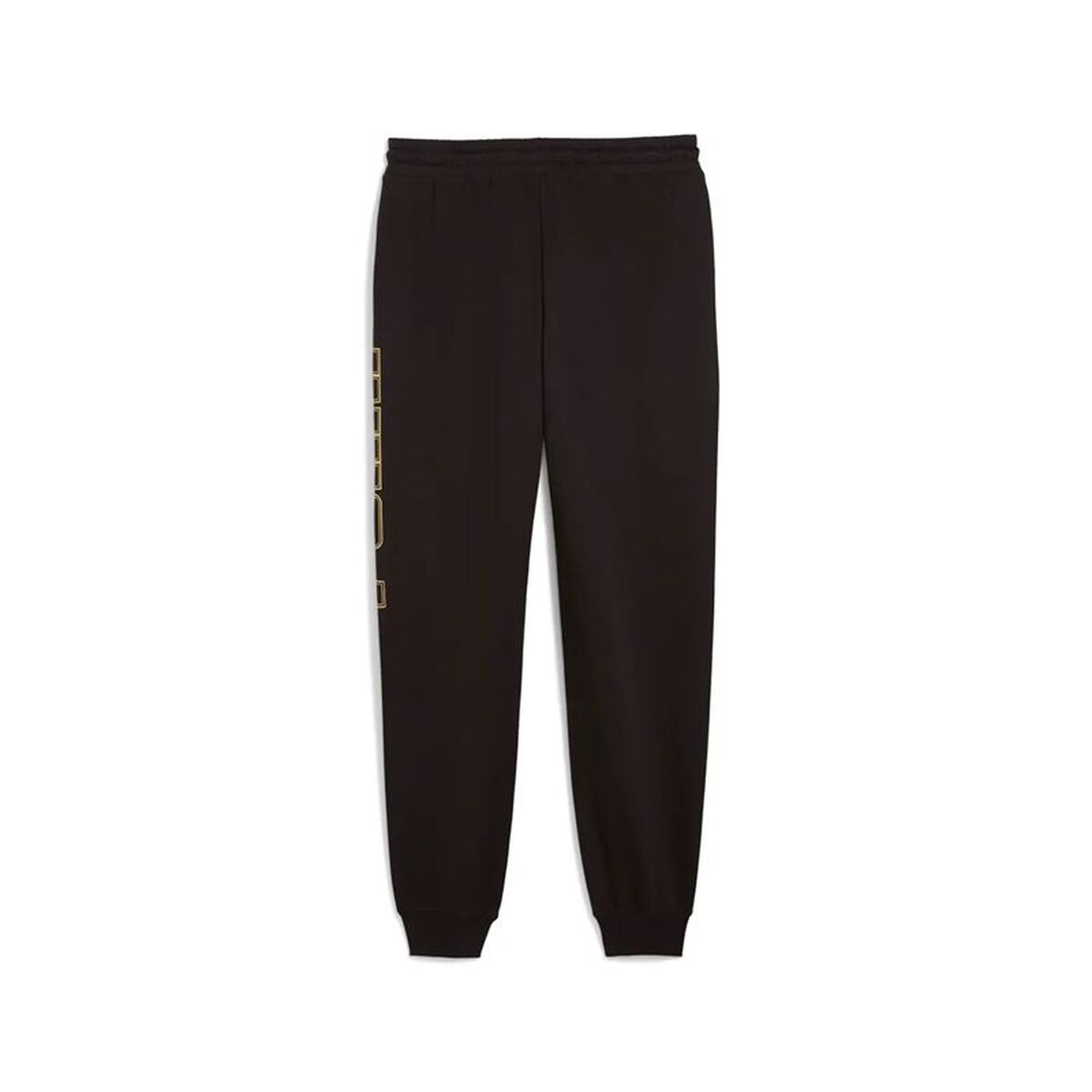 Pantaloni lungi de sport Puma Maximal Metallic Swe Negru Bărbați