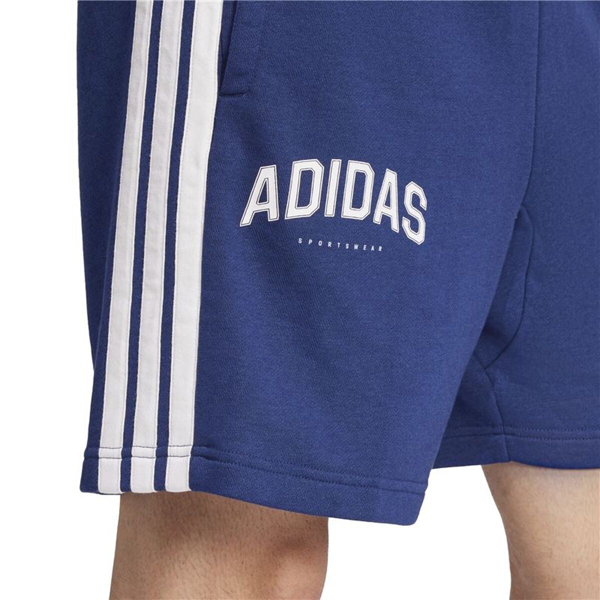 Pantaloni Scurți pentru Bărbați Adidas 3Bandas Albastru