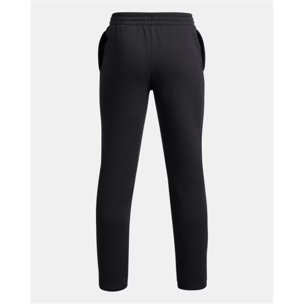 Pantaloni Sport pentru Copii Under Armour Rival Flc Cblck Grphc Jgr Negru
