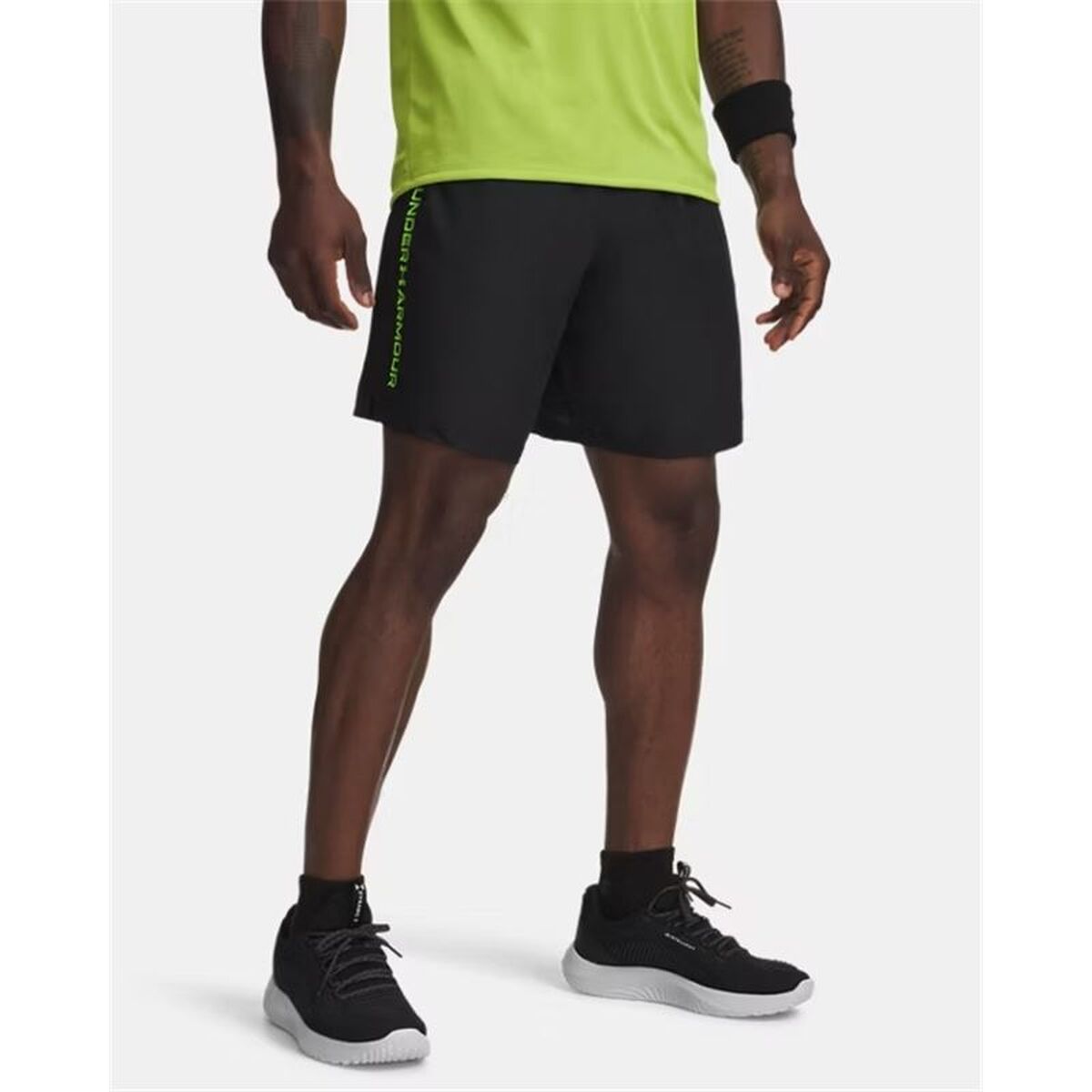 Pantaloni Scurți Sport pentru Bărbați Under Armour Tech Woven Negru