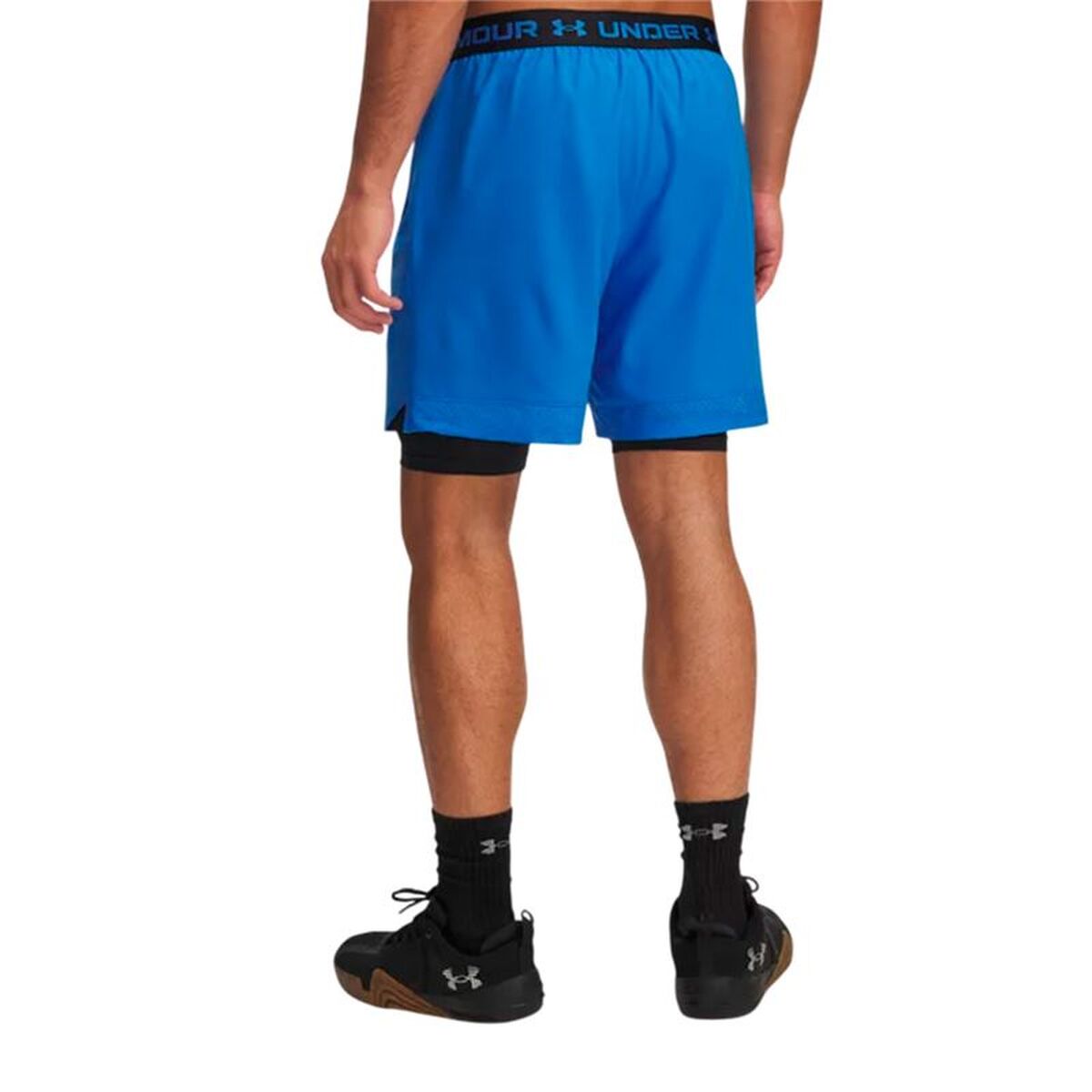 Pantaloni Scurți Sport pentru Bărbați Under Armour Vanish Woven Albastru