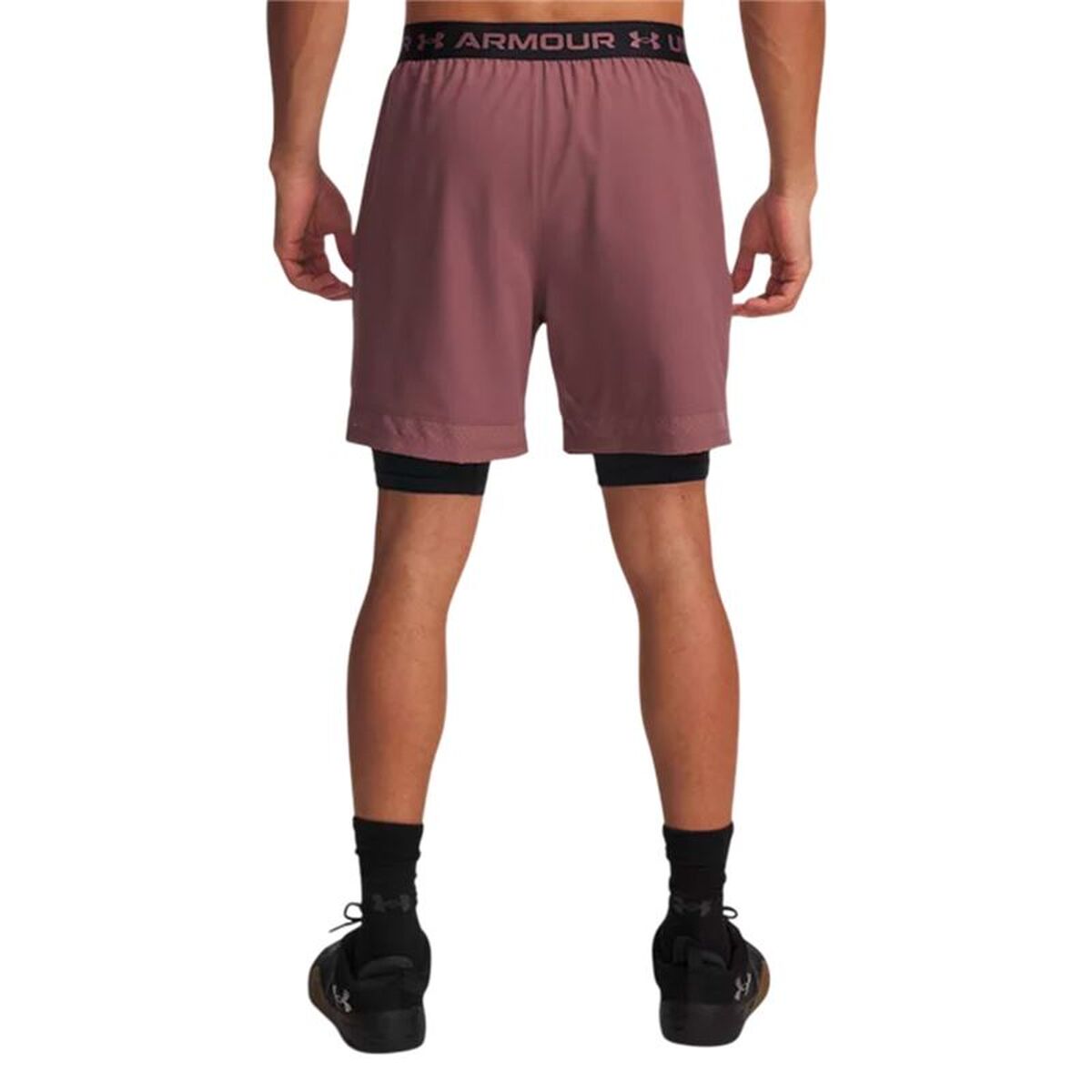 Pantaloni Scurți Sport pentru Bărbați Under Armour Vanish Woven Maro