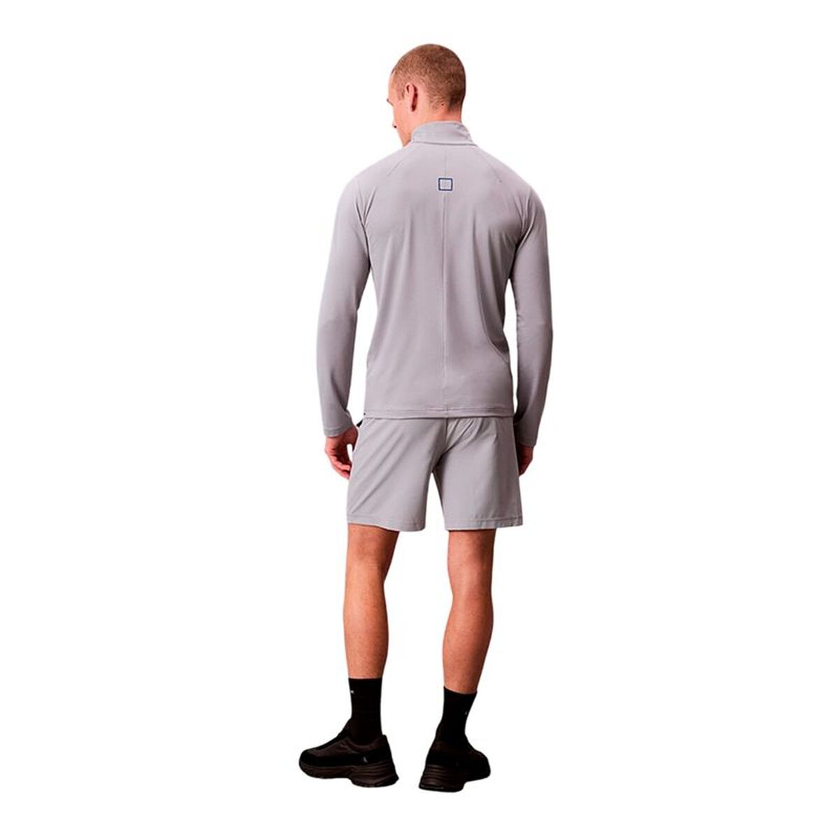 Costum de Baie Bărbați Calvin Klein Woven Gri