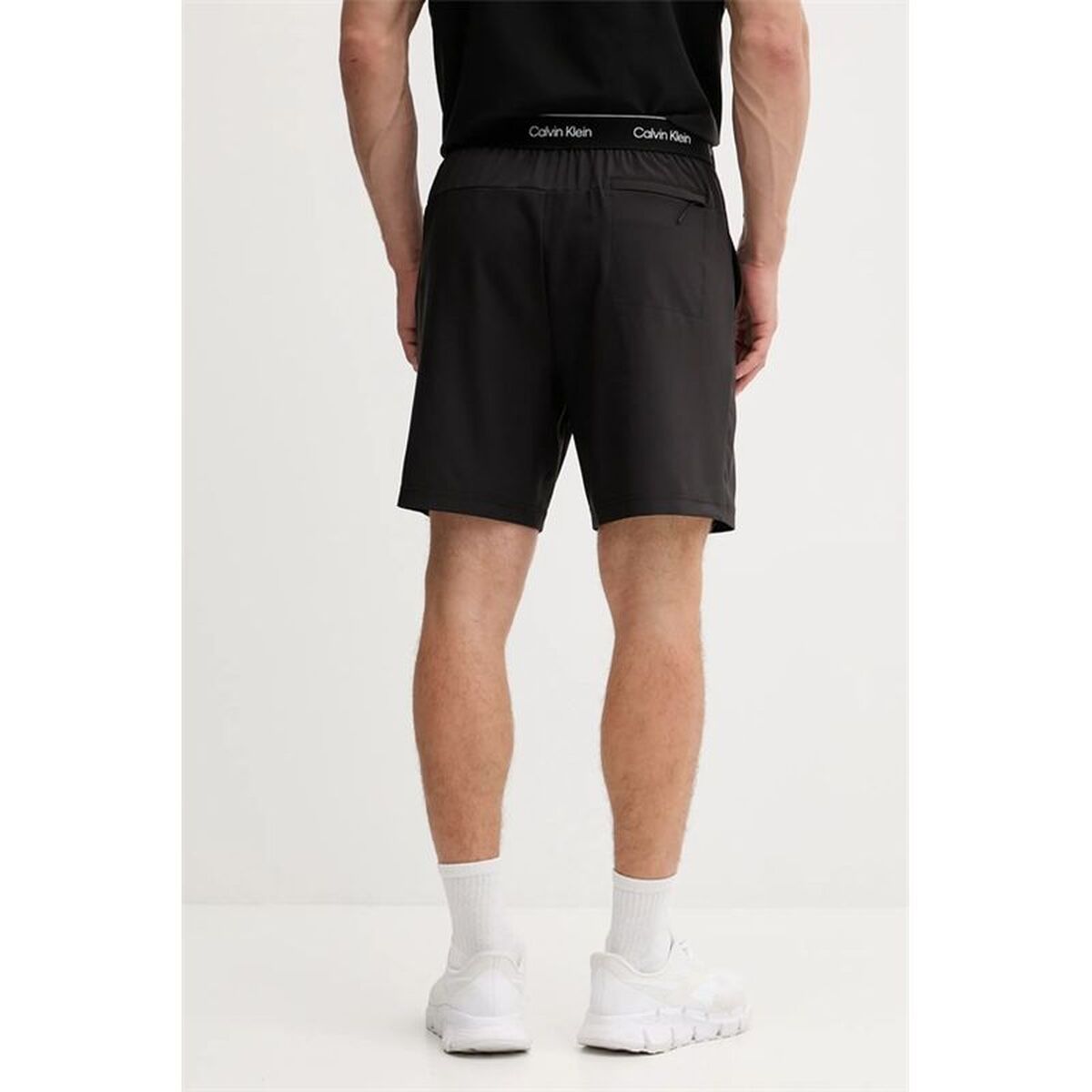 Costum de Baie Bărbați Calvin Klein Woven Negru