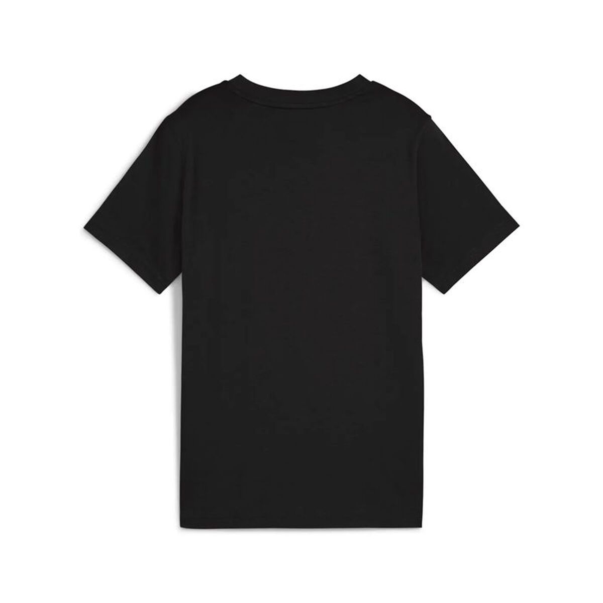 Tricou cu Mânecă Scurtă pentru Copii Puma Essentials 2 Color No.1 Log Negru