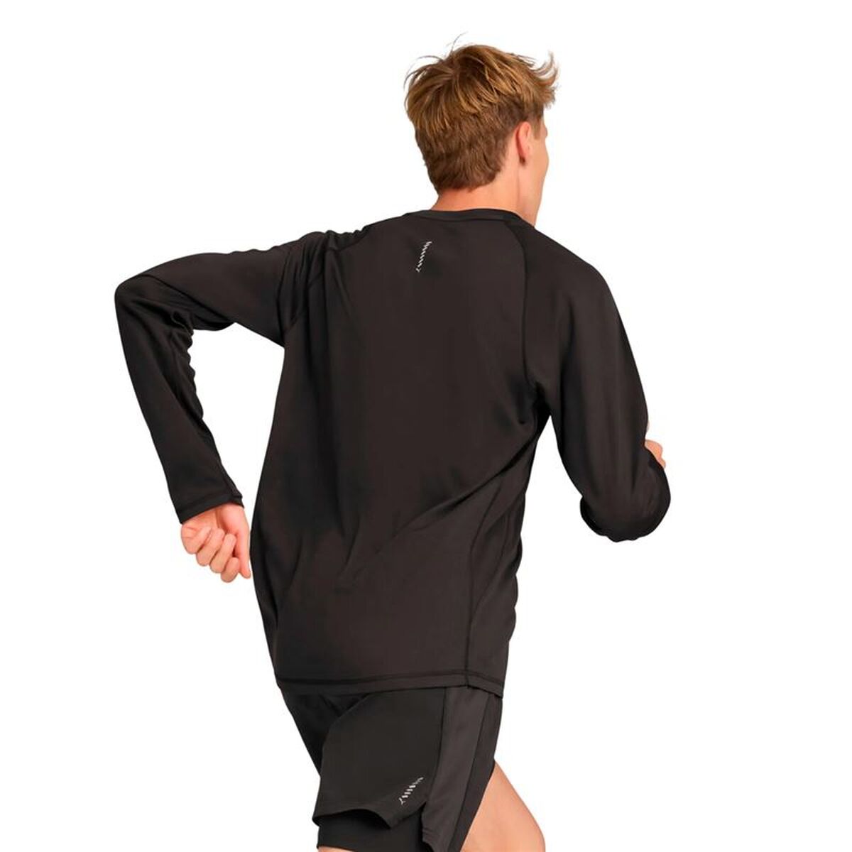 Tricou cu Mânecă Lungă Bărbați Puma M Run Velocity Long Negru