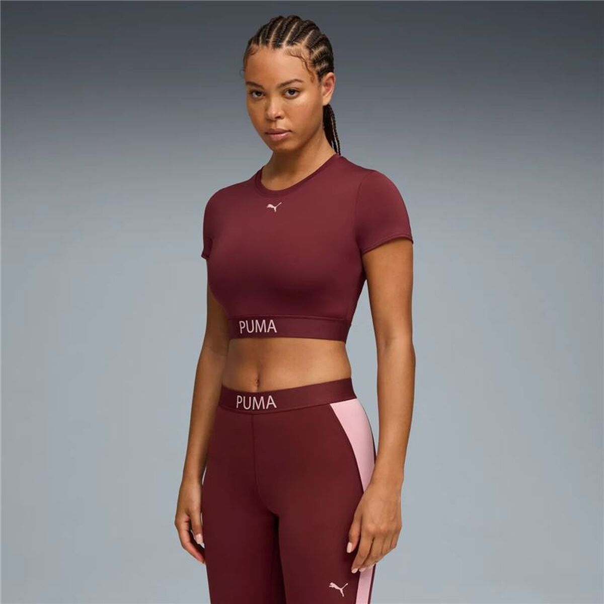 Tricou cu Mânecă Scurtă Femei Puma W Strong Fitness