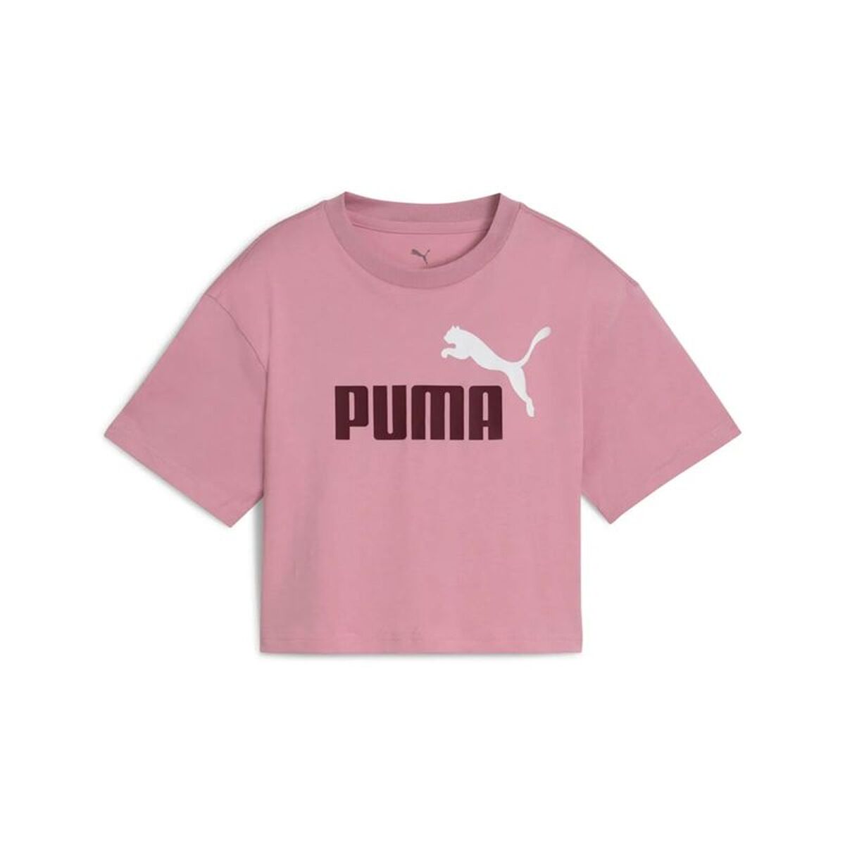 Tricou cu Mânecă Scurtă pentru Copii Puma Essentials 2 Color No. 1 Roz