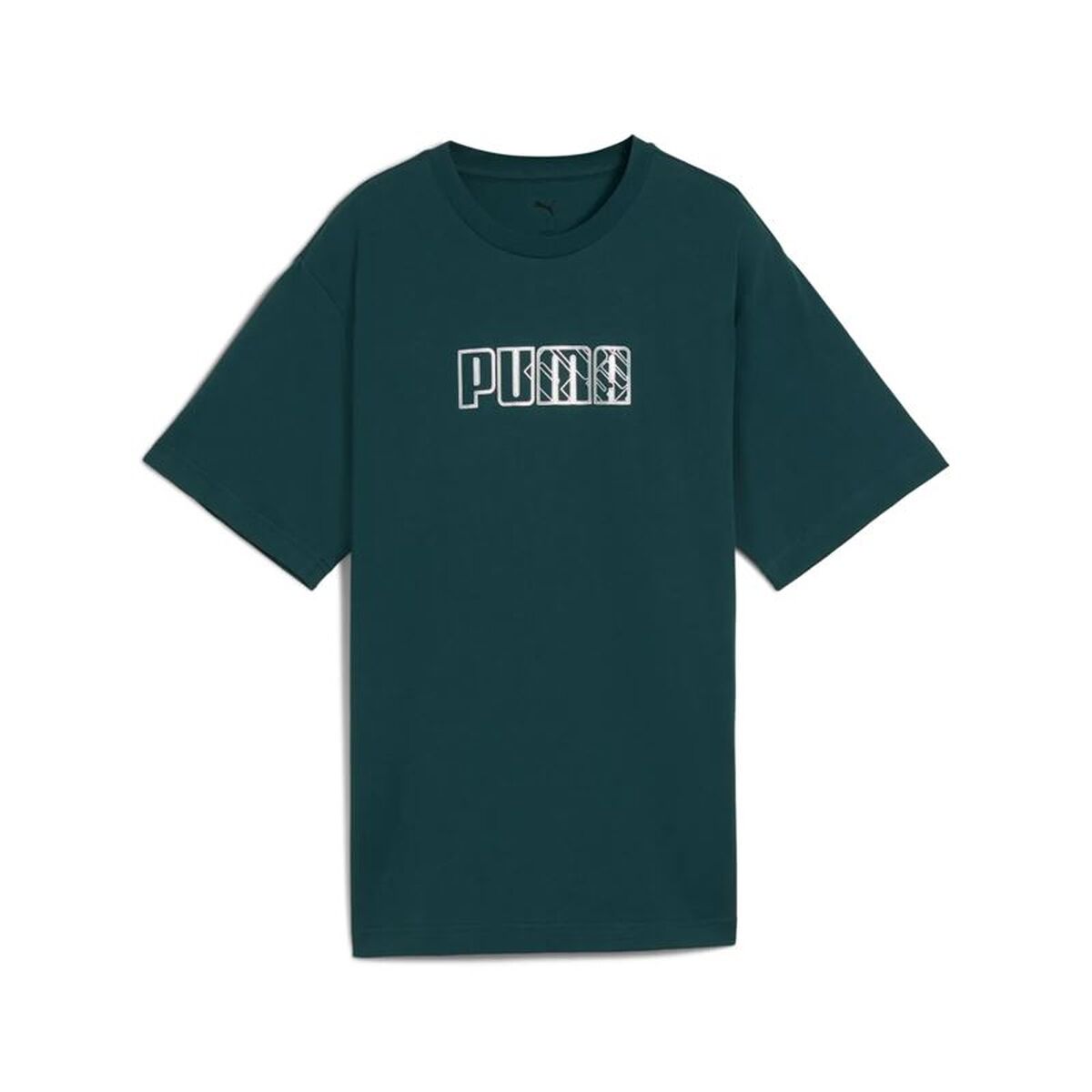 Tricou cu Mânecă Scurtă Femei Puma Maximal Metallic Relaxed