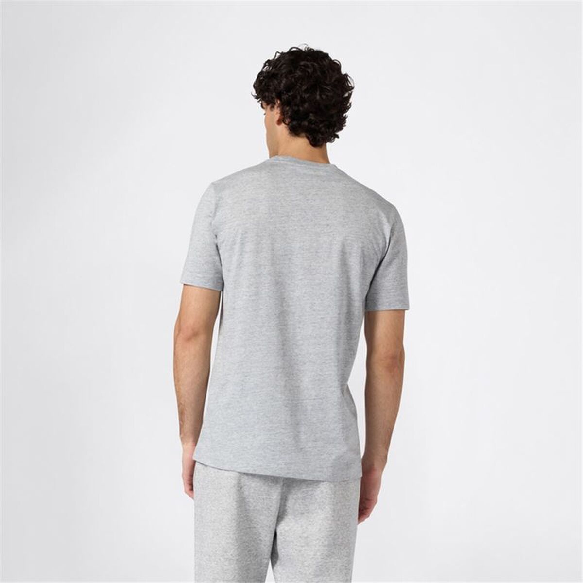 Tricou cu Mânecă Scurtă Bărbați Champion Graphic Shop Gri deschis