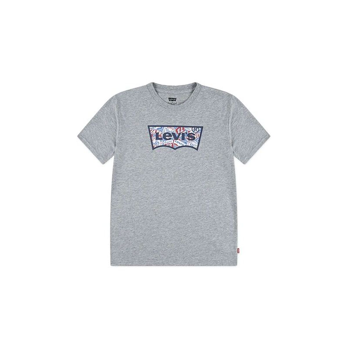 Tricou cu Mânecă Scurtă pentru Copii Levi's Lvb On The Road Batwing Gri deschis